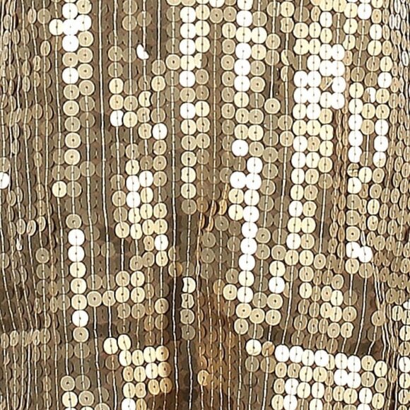 Michael Kors gold sequin holiday party tunic top, Small - Picture 4 of 4